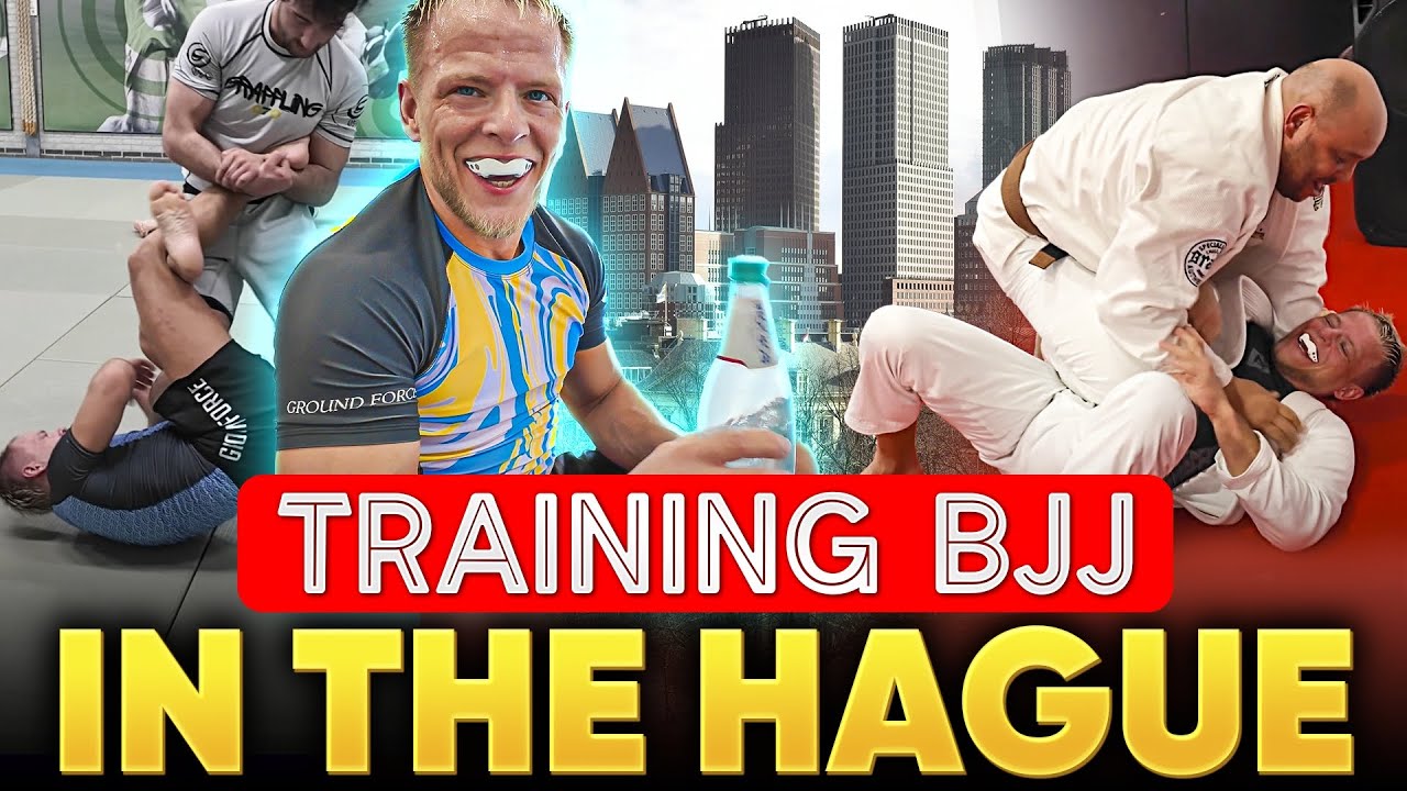 BJJ Travel Vlog The Hague | Training at 3 Brazilian Jiu Jitsu Gyms in ...