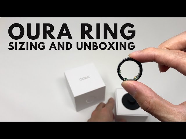 NEW: Oura Ring Version 3 Sizing Kit First Impressions & Unboxing 