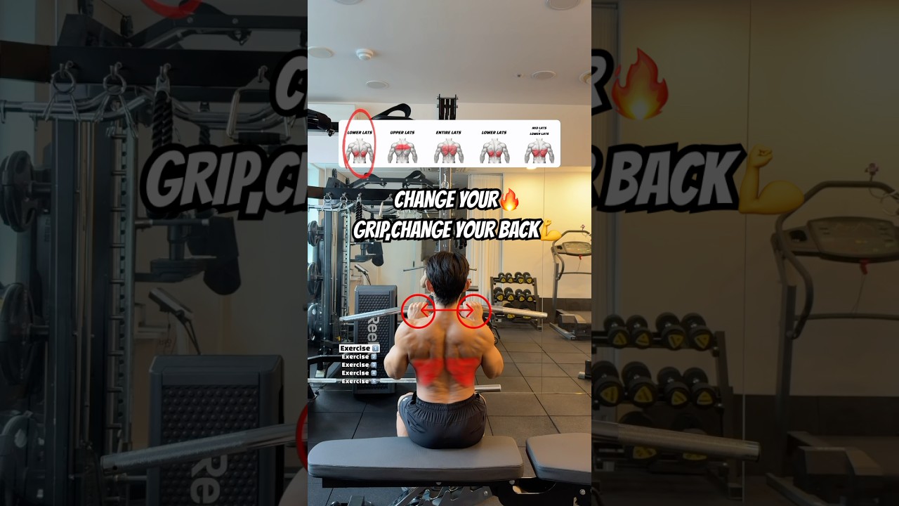 🔽5 Cable Pulldown Grips – Build Your Back🔥 