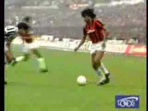 a tribute to ac milan's ruud gullit.