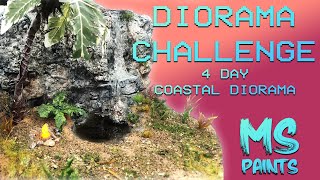 Coastal Diorama | TUTORIAL | 4 Day Challenge with DEAD EARTH GAMES | Pirates of The Dread Sea