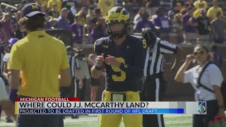ESPN draft expert Field Yates share thoughts on Michigan quarterback J.J. McCarthy