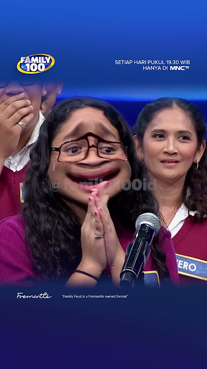 Download lagu Terlalu SEMANGAT, Tingkah Kana Bikin Ngakak 🤣 #family100