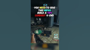 this BROKEN MP40 build gave me *HACKS* in WARZONE! 🔥 #shorts