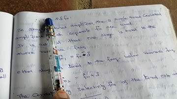 Stagger tuned amplifier