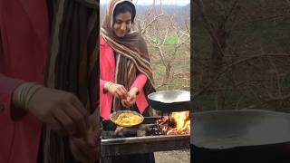Cooking Chicken kookoo in the village #village #rurallifeiniran #cooking #food #country