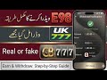 UK777 Q98 CB777 Withdraw Karne Ka Complete Tarika | EasyPaisa JazzCash Withdrawal Guide 2026