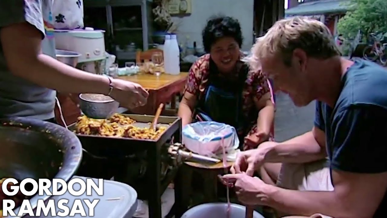 Gordon Ramsay Learns How To Make A Thai Sausage | Gordon