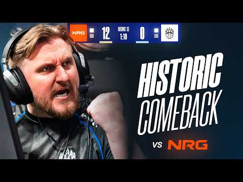 This is how a 16 round comeback sounds like 🗣️ BIG vs NRG Voicecomms