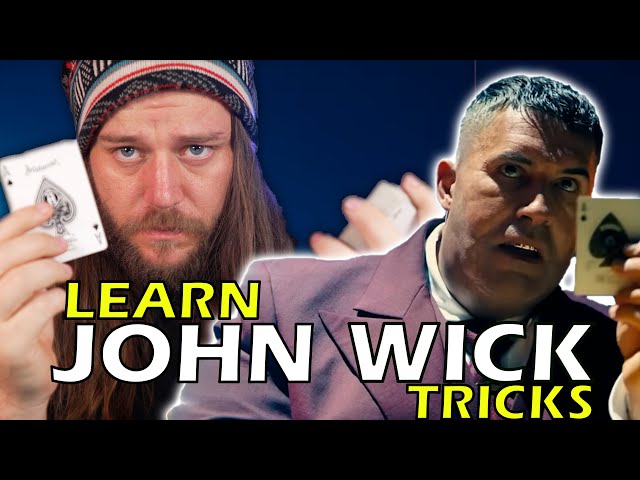 LEARN The CARD TRICKS From John Wick 4 - day 86 class=