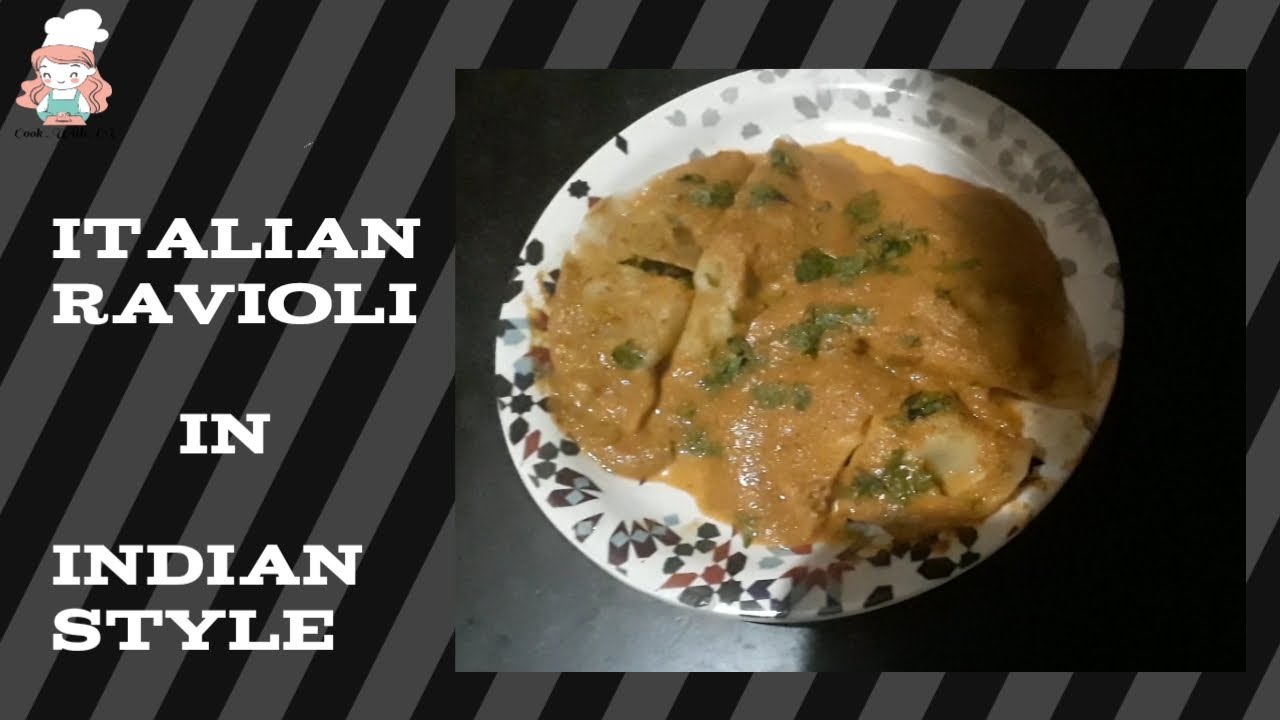 Italian ravioli in Indian style, ravioli recipe in Tamil, ravioli ...