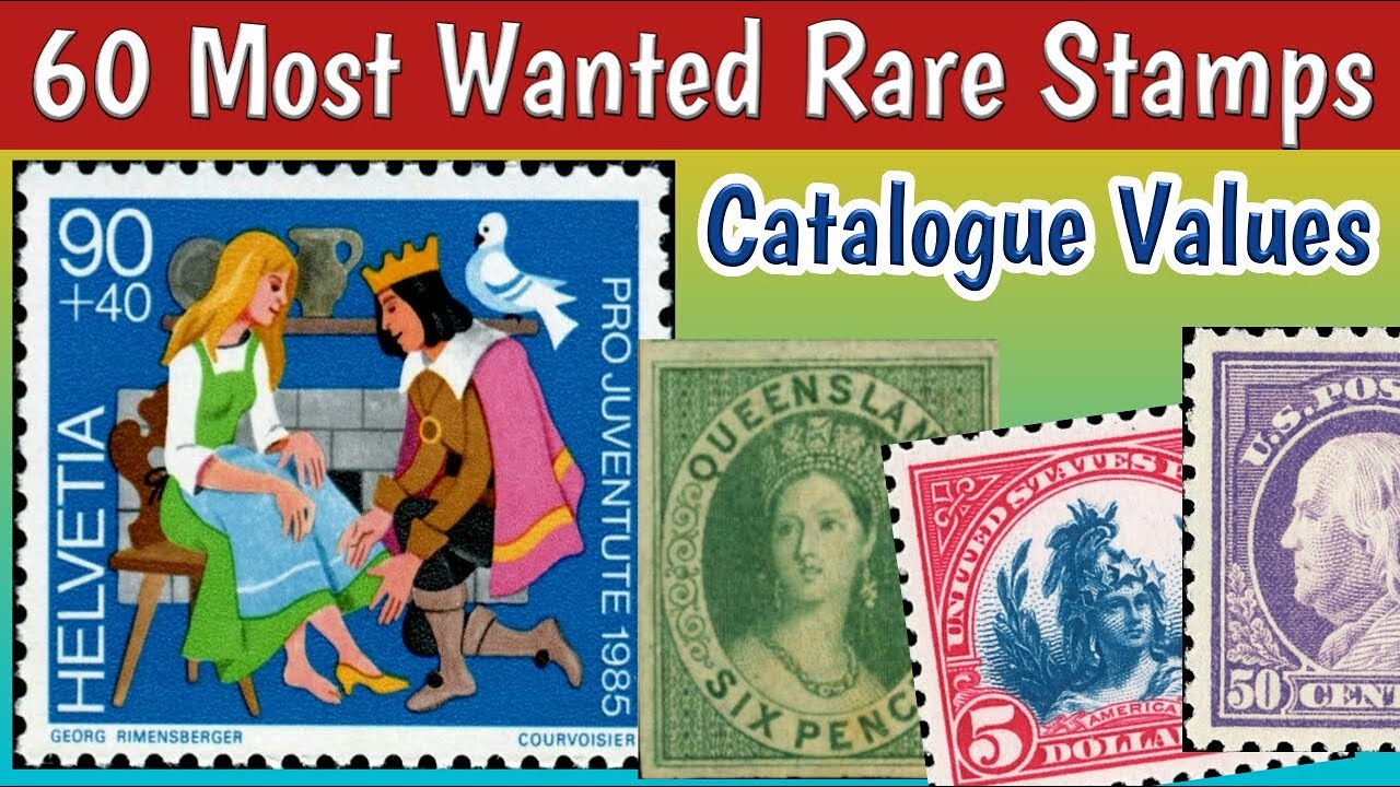 Most Wanted Stamps From Germany To Australia 60 Rare Postage Stamps Value YouTube