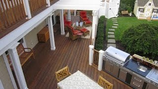 Outdoor Kitchen Island with Sink