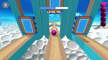 Going Balls ⚽️ 🏀 🏈 ⚾️ 🎱 4K Ultra HD Level 143 and Portal Run GamePlay Fullscreen