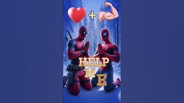 💥Deadpool or Venoms Ka Shath Spider ManKi Ladi💪 #marvel #spiderman #deadpool