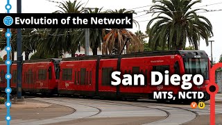San Diego's Trolley & Rapid Network Evolution