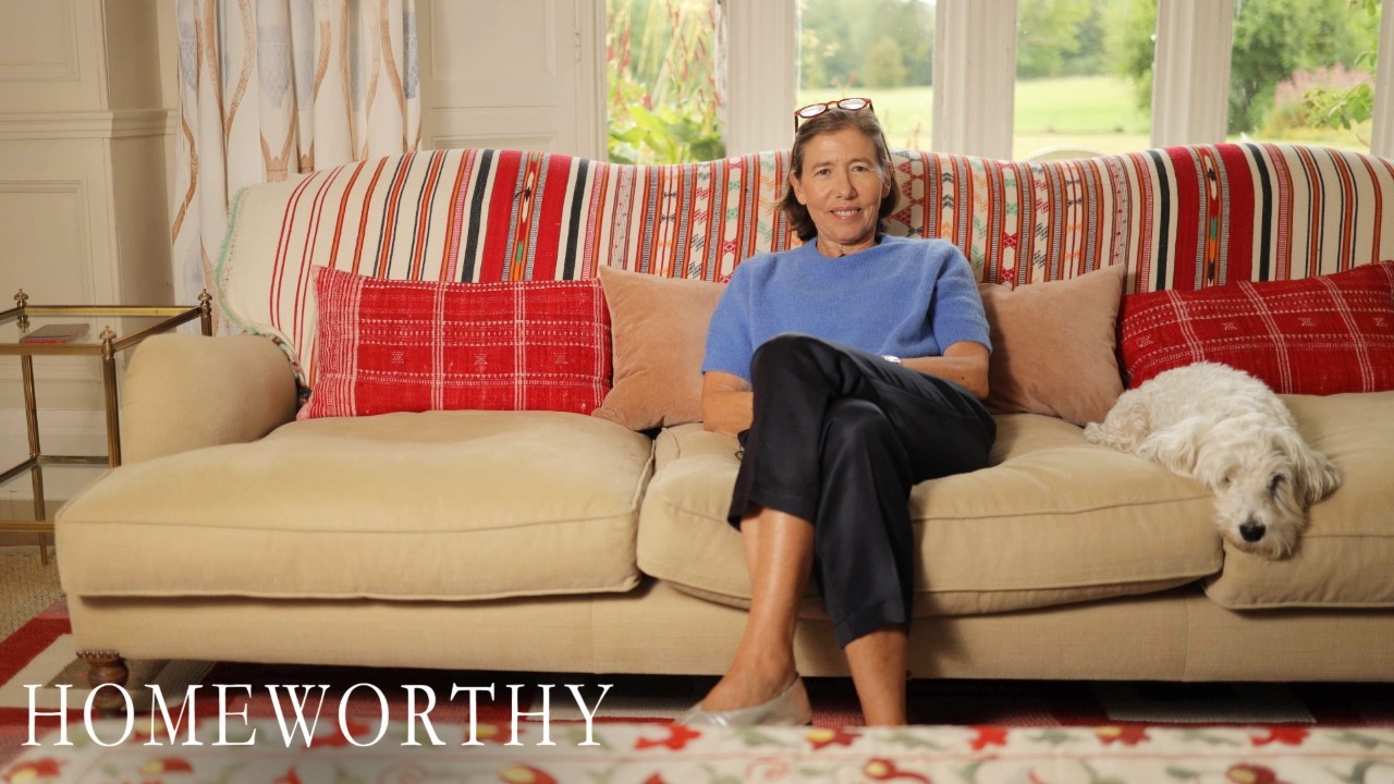 HOUSE TOUR | A Dreamy Countryside Estate Layered in Roman and British Inspired Textiles