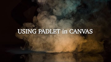 Using Padlet in Canvas