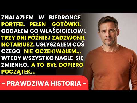 Zwróciłem Właścicielowi Portfel Pełen Gotówki Znaleziony W Biedronce. Trzy Dni Później Zadzwonił...