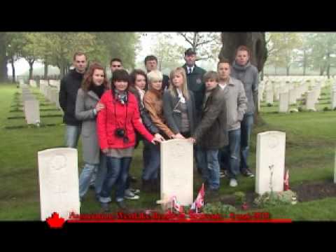 2010 : Hommage au / Tribute to sergent Aubrey COSENS, Groesbeck