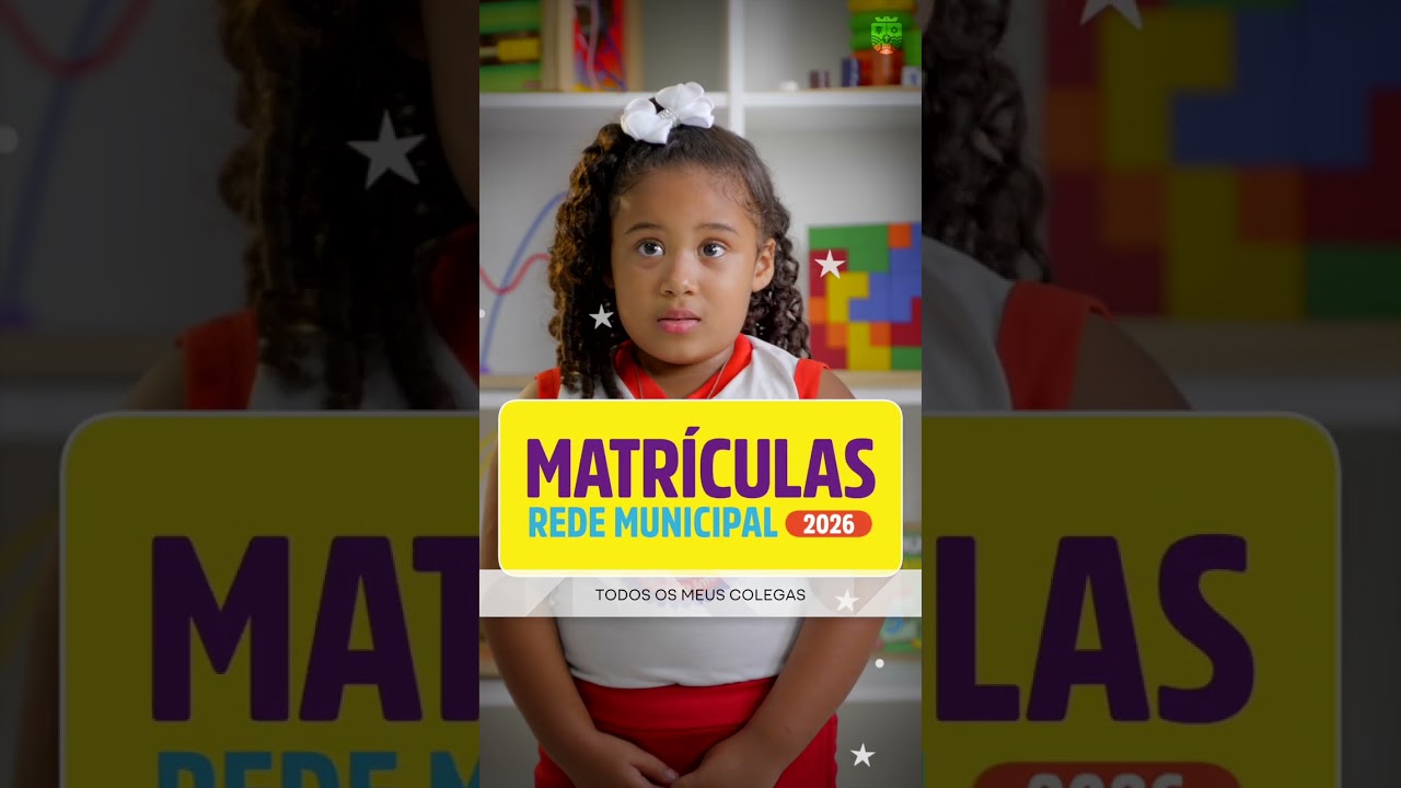 Matrícula escolar 2026 - Chamada 3