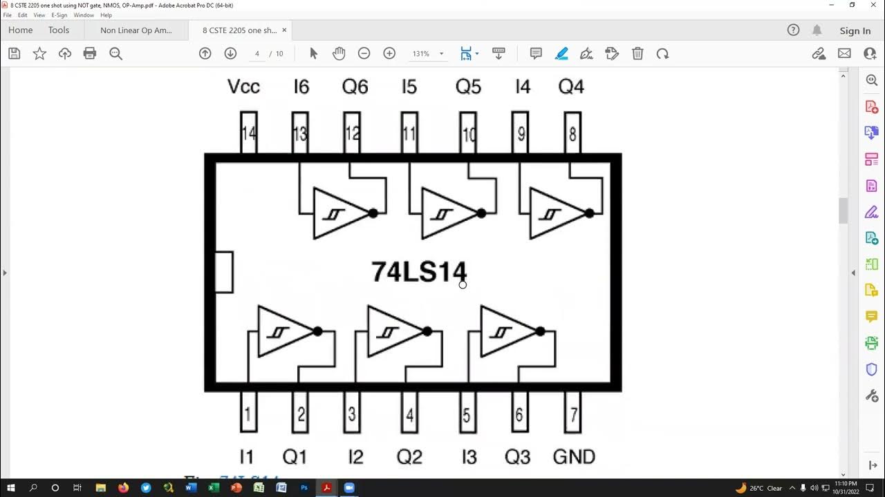 10 Signal generator using Schmitt Trigger inverter YouTube