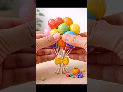 🎈풍선 점토부수기 #shorts