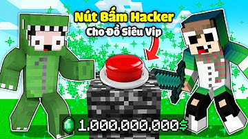 MINECRAFT BEDWARS, NÚT BẤM HACKER CHO ĐỒ PRO NGẪU NHIÊN SIÊU VIP TROLL NOOB TEAM