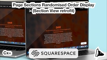 Page Sections Randomised Order Display - Squarespace plugin (cx+)