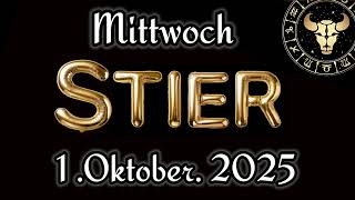 Horoskop heute Stier Und Tarot, Mittwoch, 1 Oktober 2025