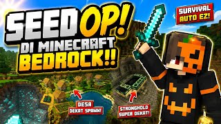 Seed op buat survival di minecraft bedrock!!!