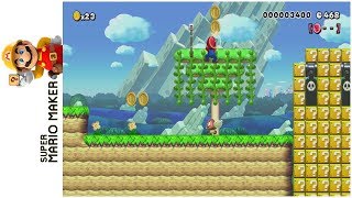 NSMB3 5-2: Pokey Palm Cove • Super Mario Maker