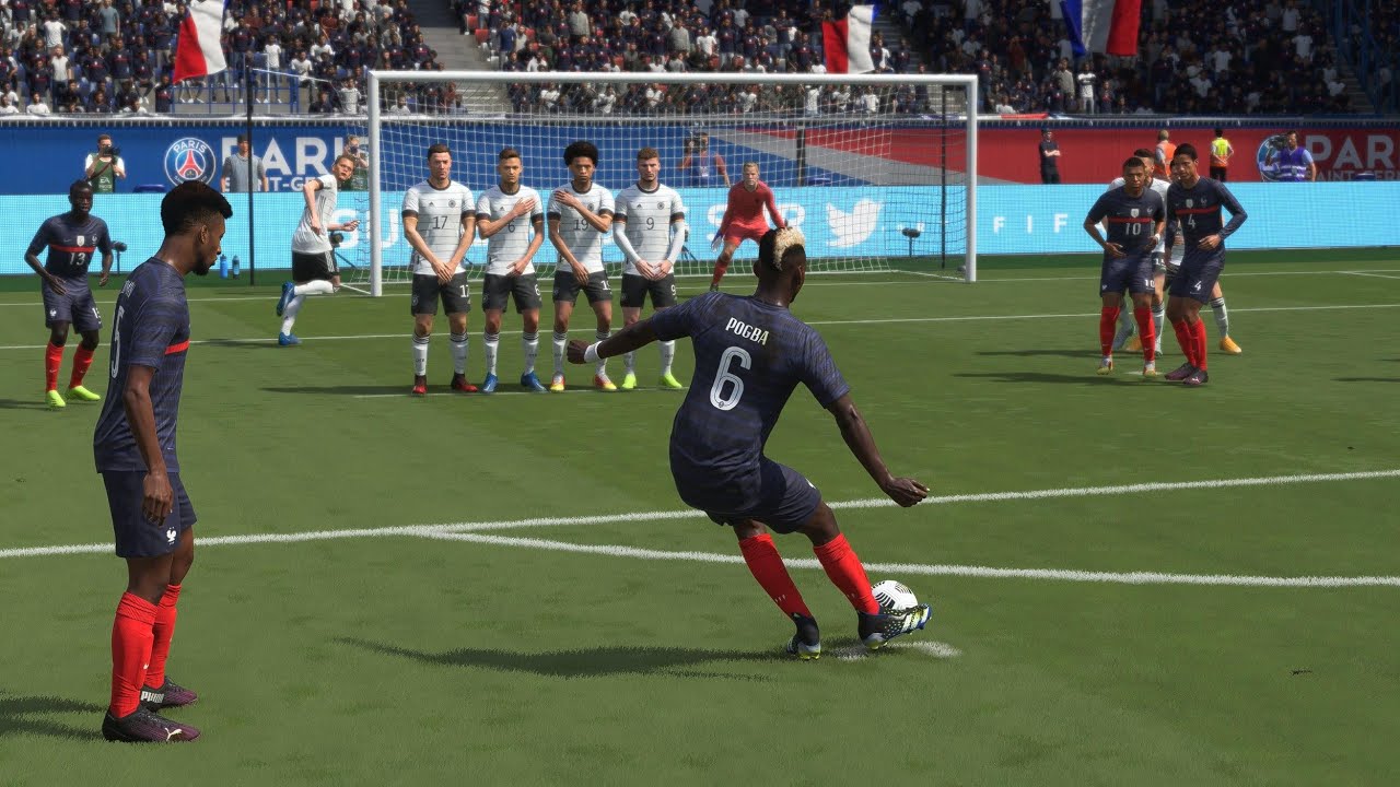 FIFA 21 PS5 - Pogba free kick