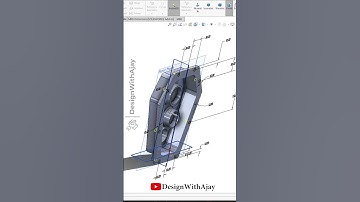 How to design a Gear Box Encloser #designwithajay #solidworks #shorts #gearbox  |design with ajay|