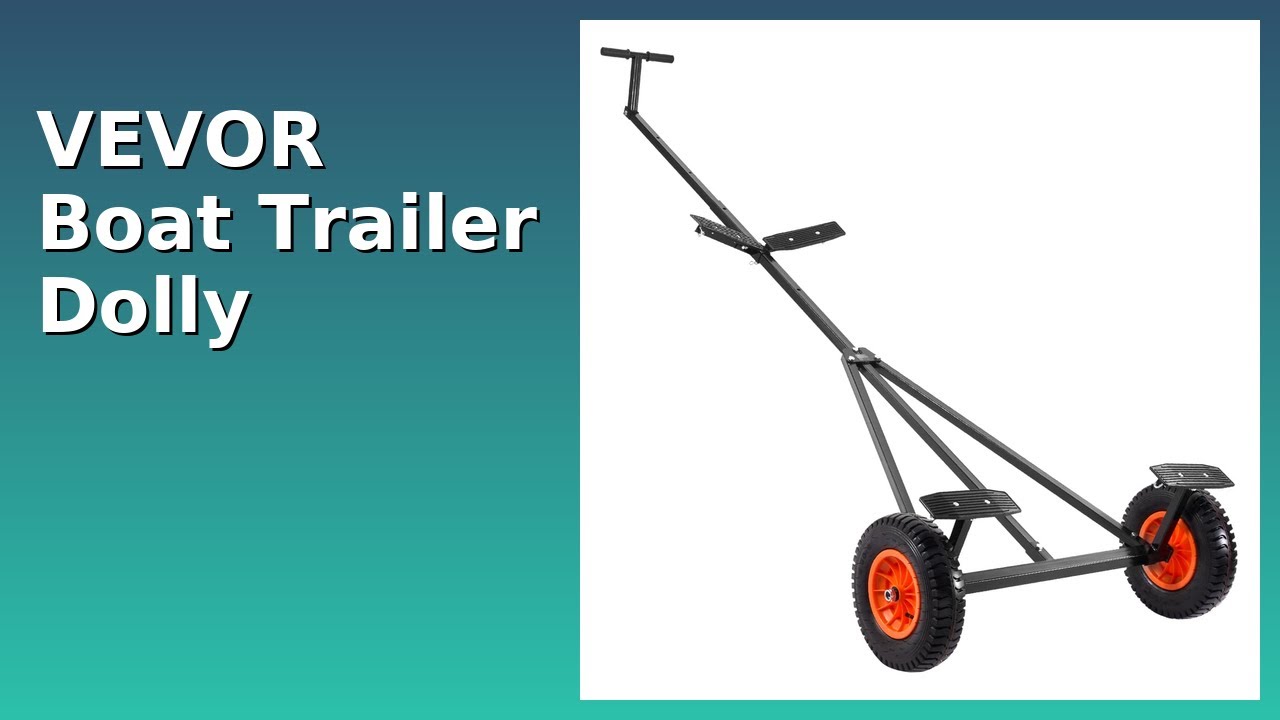 REVIEW (2025): VEVOR Boat Trailer Dolly. Features.