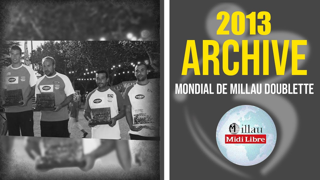 Miniature : ROCHER/ROBINEAU vs HELFRICK/LAMY : ARCHIVE 2013 ❤️ Finale du Mondial de Millau doublette