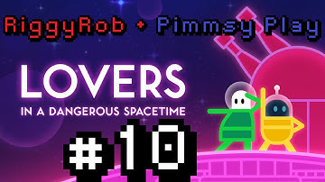 RiggyRob + Pimmsy Play Lovers in a Dangerous Spacetime (PS4) Part 10 - Cetus 4: Undercaves