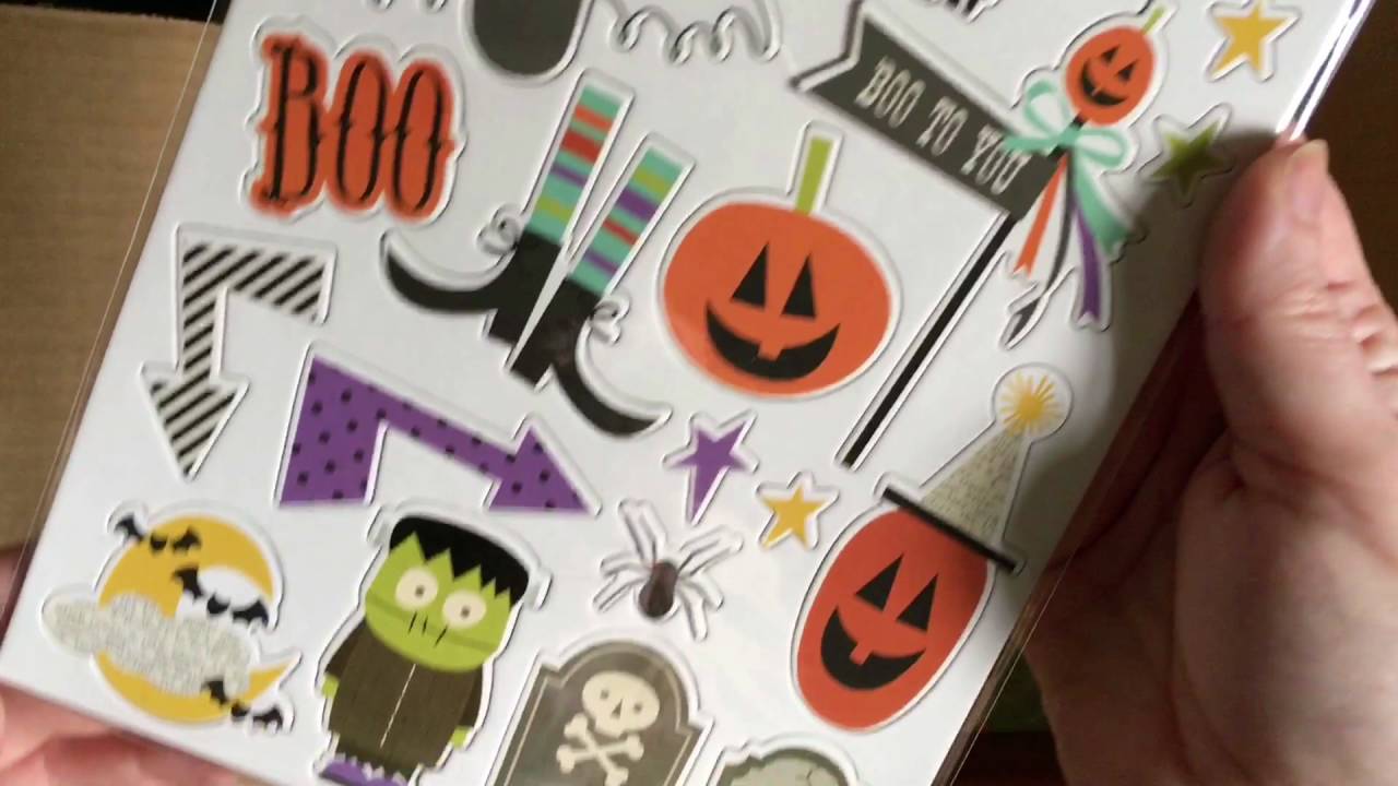 Simple Stories warehouse sale unboxing haul paper craft scrapbooking supplies YouTube