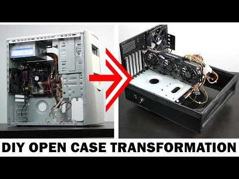 DIY Open Air PC Case Transformation