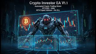 Crypto Investor EA V1.1 | Category : MT4 EA (Build +1441) | No DLL Best EA Get Now Just $20
