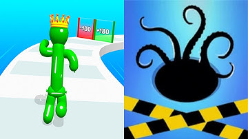 Balloon Rush VS Dark Hole - All Levels Gameplay Android,ios (Part 4)