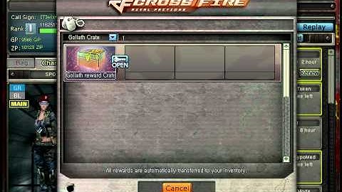 [CF] Crossfire Zombie Mode Goliath Crate