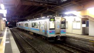 中央本線旧線 辰野支線  E127系発車  @塩尻駅