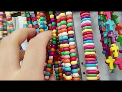 🍭Public ASMR | Craft Store Beads!