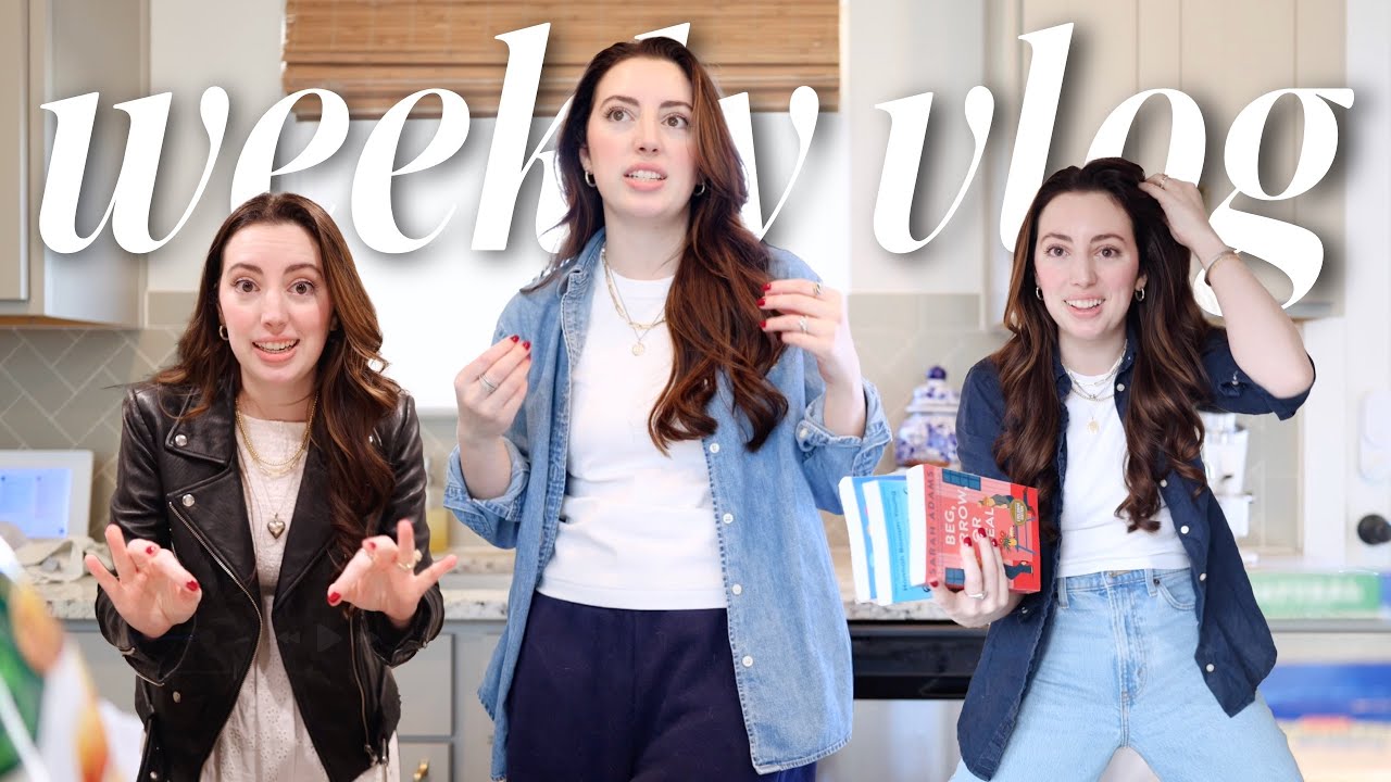 Getting Dressed Everyday, Low Buy Struggles, & Reading an Old Favorite | VLOG