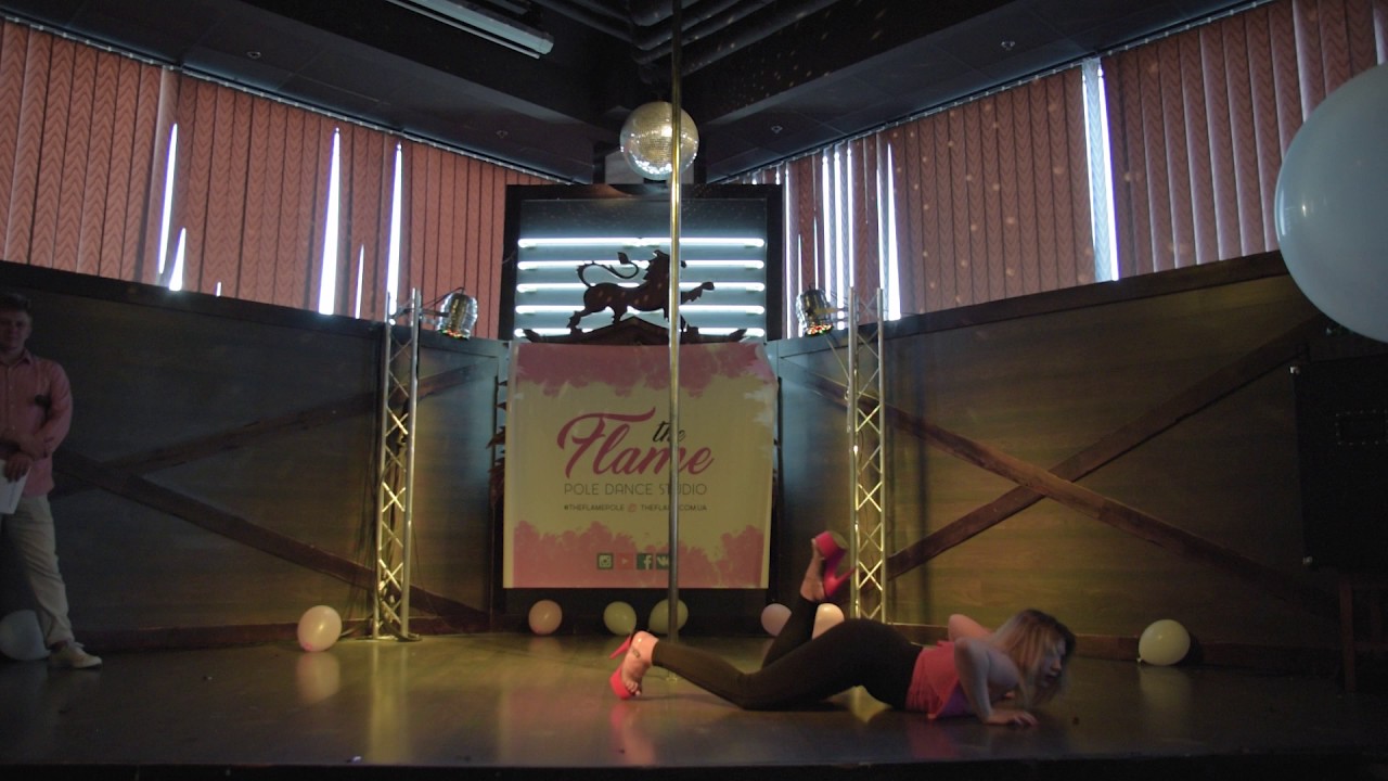 Танец пол денс экзот Воронной Евы / pole dance exotic - YouTube