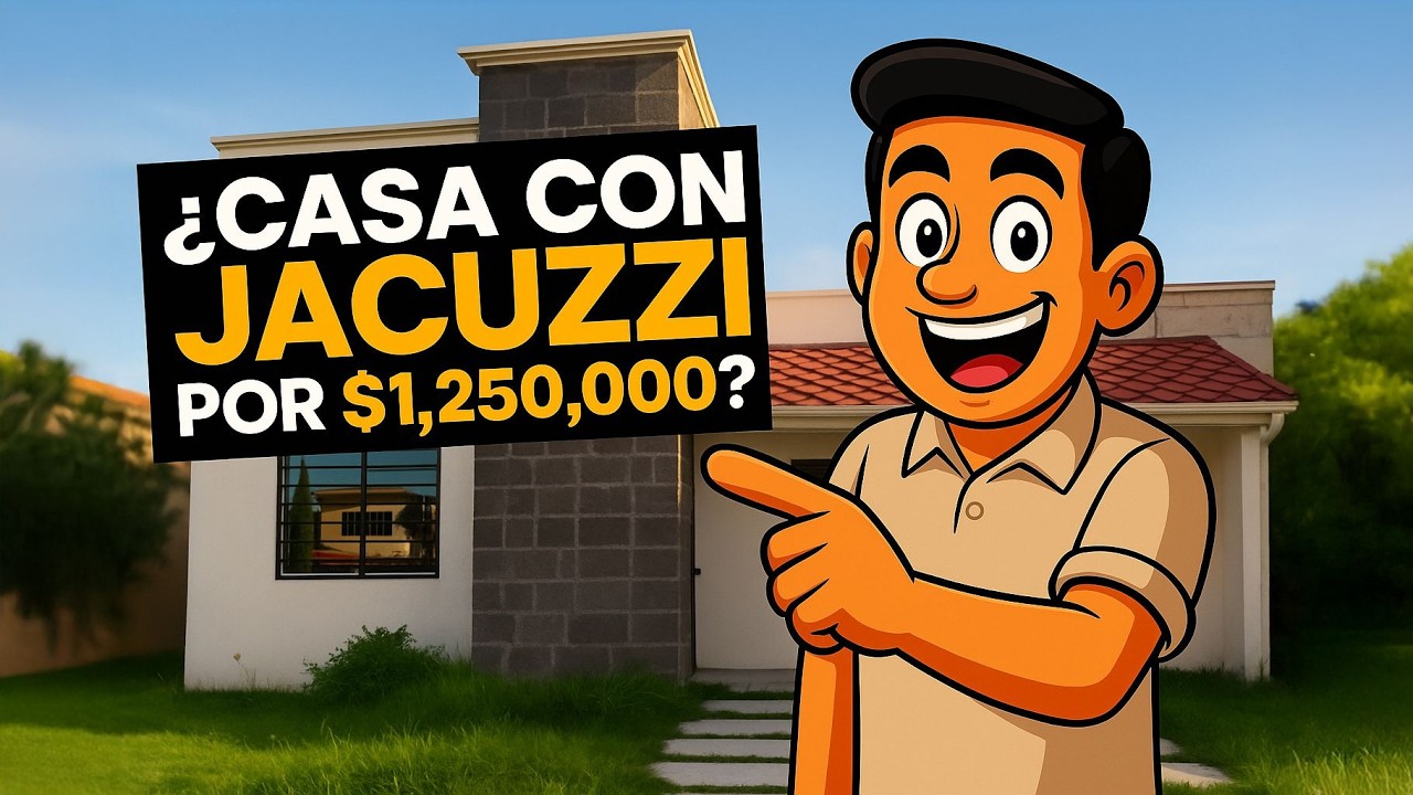 ¿Una casa con jacuzzi por $1,250,000 ¡Sí existe y está en Los Morales Pachuquilla! 🔥