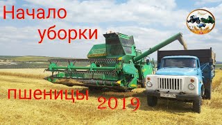 Начало уборки пшеницы Комбайн НИВА СК-5 🔴Молдова 2019