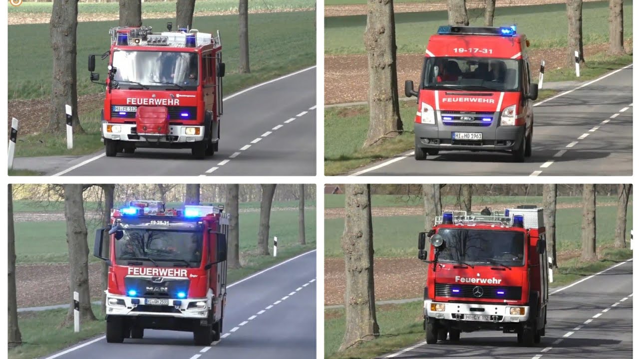 (Neues TLF/Showfahrt) Einsatzfahrzeuge FF Sottrum