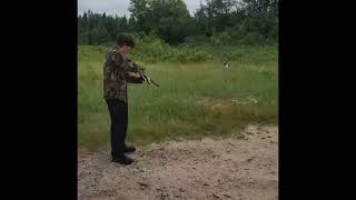 Shooting the Hungarian Amd65 (Muzzle flash)